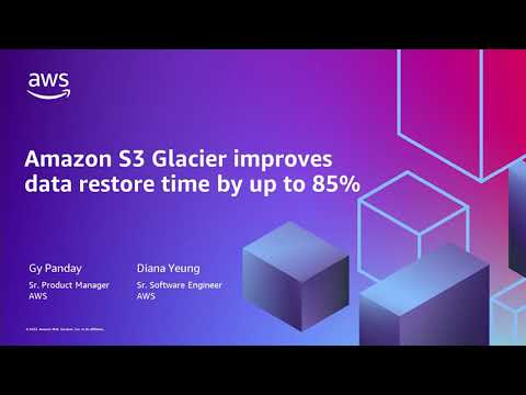 Amazon S3 Glacier Flexible Retrieval improves data restore time by up to 85% | Amazon Web Services