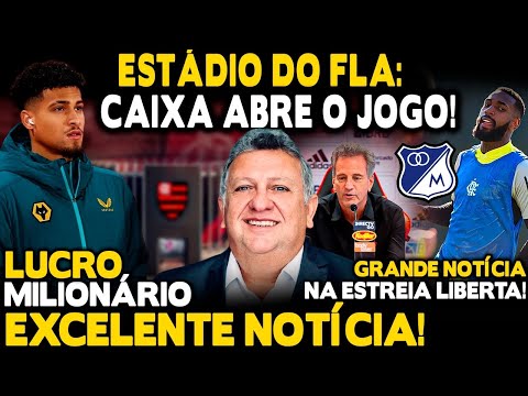 ESTÁDIO DO FLAMENGO: CAIXA CONFIRMA NEGOCIAÇÃO! EXCELENTE NOTÍCIA! LUCRO MILIONÁRIO COM JOÃO GOMES!