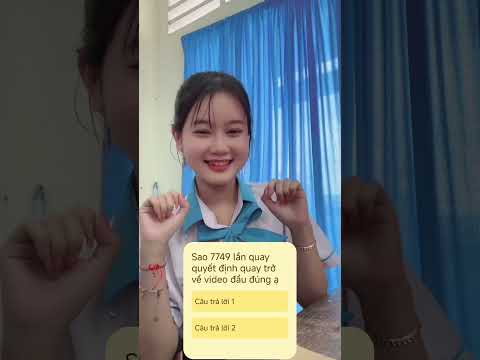 sao 7749 lần quay video quyết định cuối cùng là quay trở về video ban đầu 😅😅😅😅😅