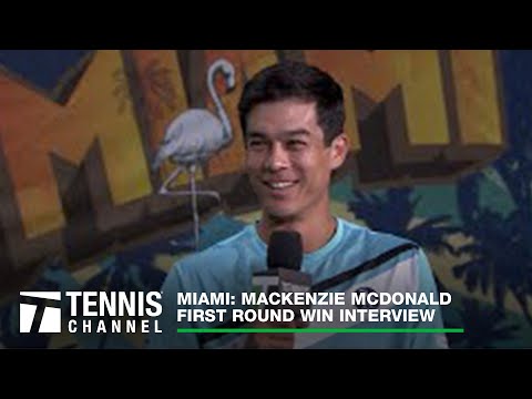 Mackenzie McDonald: 2023 Miami First Round Win Interview