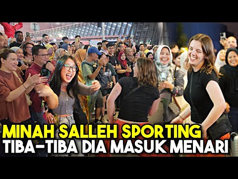 Tengah Bob main lagu Hindustan, tiba-tiba ada Minah Salleh masuk menari auto keadaan jadi riuh