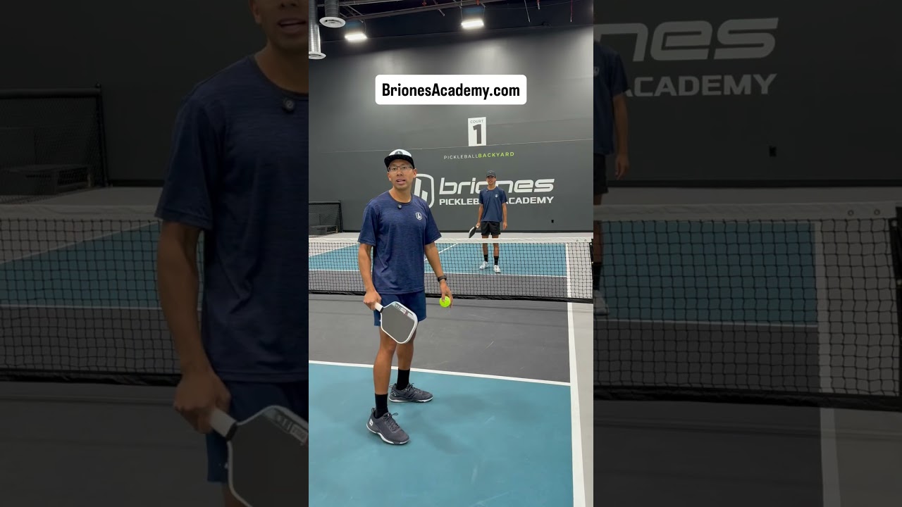 Tweener Challenge with Coach Sammy! Grand Opening August 30th! BrionesAcademy.com #pickleball