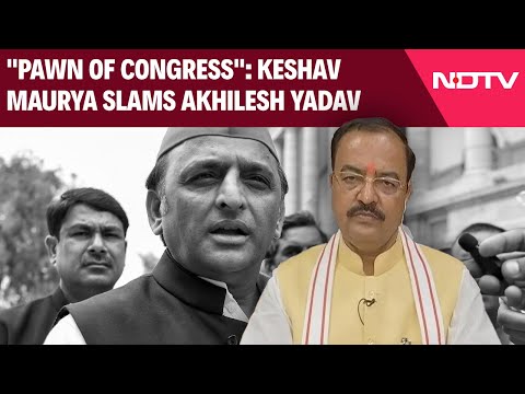 Keshav Prasad Maurya Today News | Keshav Prasad Maurya Slams Akhilesh Yadav: "Pawn Of Congress"