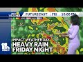 Impact Day: Heavy rain and high winds Friday night into Saturday