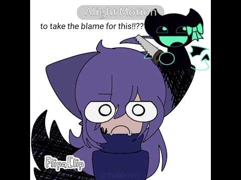 how lila lost 1 ear real (crap post) | #tspmo #cringe #filler #animation #fyp #flipaclip #oc #idk