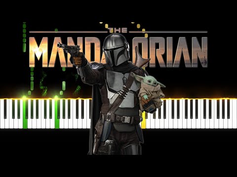 The Mandalorian - Main Theme (Piano Tutorial + sheets)