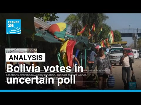 Bolivia votes in uncertain poll that could shift political landscape • FRANCE 24 English