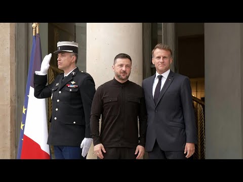 Zelensky, European leaders arrive at Elysee for Ukraine defence talks | AFP