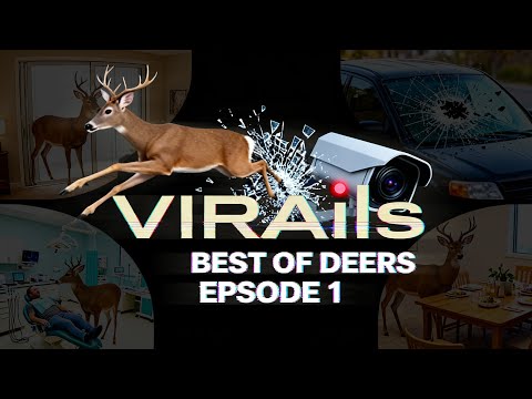 Best of VIRAils 🦌 Deer Caught on Camera Compilation (Episode 1)