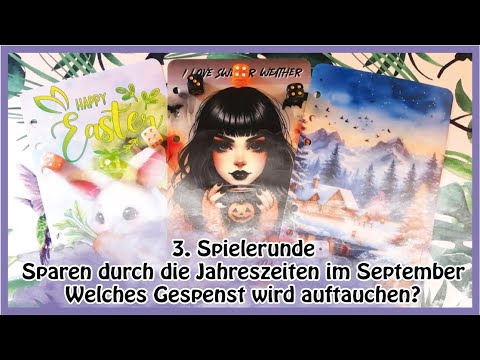 🐰🎃🎄Saving Throughout the Year 3rd Game Round in September | Which Ghost Will Appear? | Saving Games