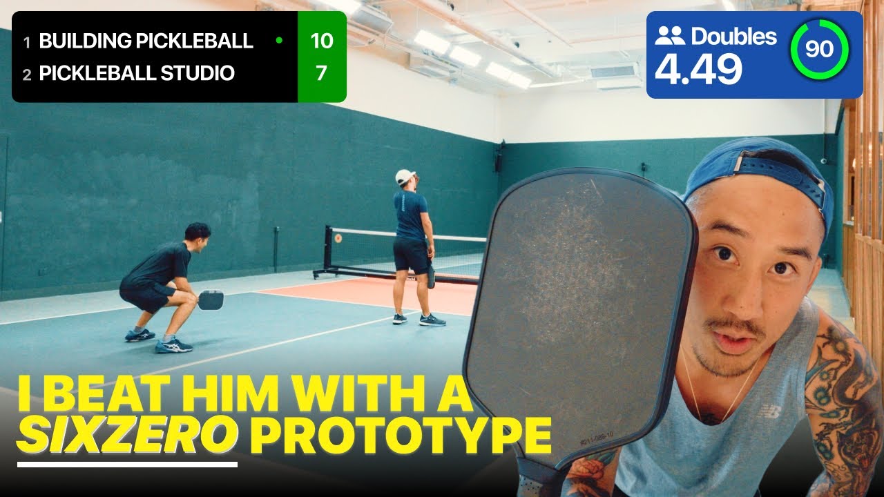 I Cant Believe He Flew 7,456 Miles Just To Lose To Me Like This In Pickleball
