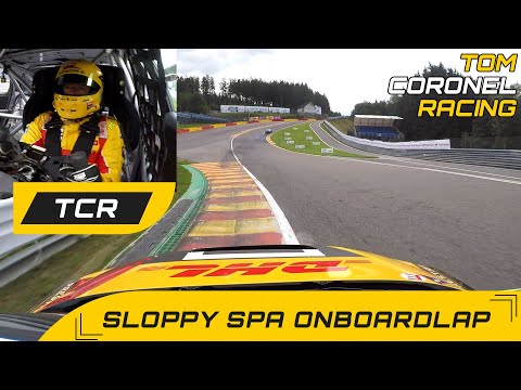 Sloppy lap at Spa Francorchamps, onboard with the Audi RS3, TCR Europe Tom Coronel