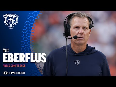 Matt Eberflus' goal for passing game is improved rhythm and timing | Chicago Bears video clip