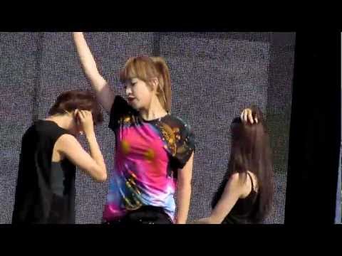120801 f(x) Electric shock Rehearsal @ SBS Super Concert