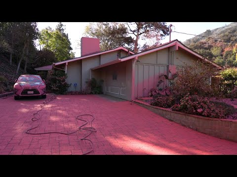 What is the pink stuff coating fire-ravaged Los Angeles? | AFP