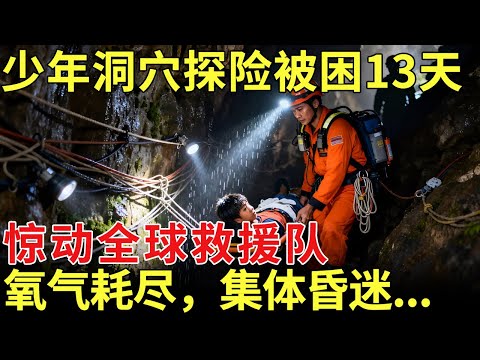 泰国少年出门遇奇异天象,被困洞穴整整半个月,18国救援队集体出动,氧气耗尽,集体昏迷...14人生死未卜【历史档案】#睡美人洞