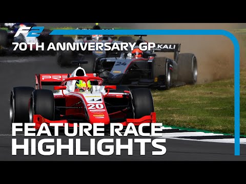 F2 Feature Race Highlights | 70th Anniversary Grand Prix