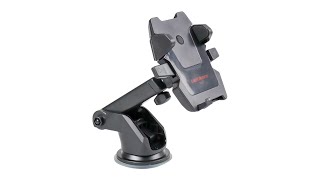 Pratinjau video produk Taffware Car Holder for Smartphone with Suction Cup - T003