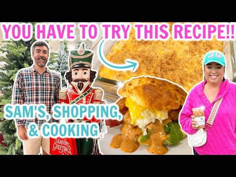 YOU HAVE TO ADD THIS RECIPE TO YOUR THANKSGIVING MENU | BEST MAC & CHEESE EVER! | SHOPPING & COOKING