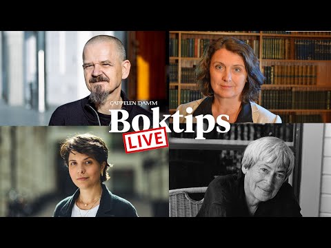 Boktips LIVE - Eksil l Kim Leine, Joanna Elmy, samtaler om Ursula Le Guin og Moderata Fonte