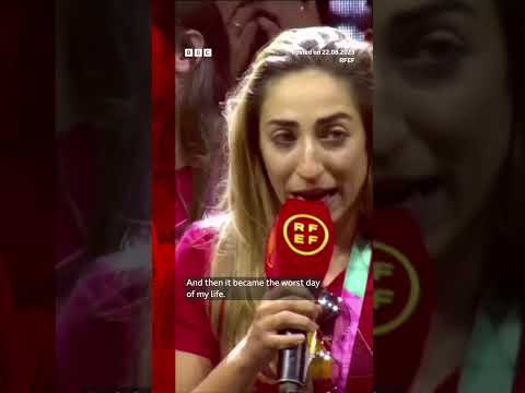 Spain's Olga Carmona scored in the World Cup final, then found out her father died. #Shorts #BBCNews