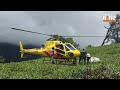 Rescue Operation: Helicopters Evacuate Stranded Pilgrims from Madmaheshwar Trek in Rudraprayag
