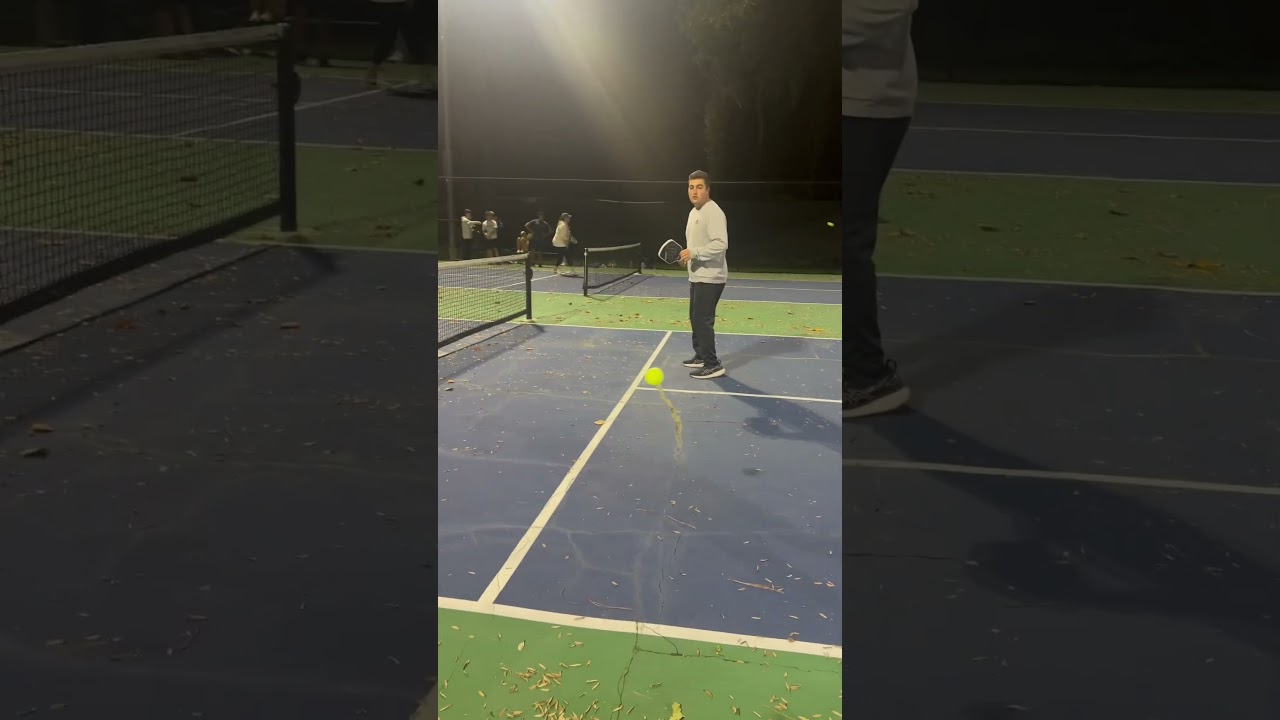 He Knew This Pickleball Game Was Over!