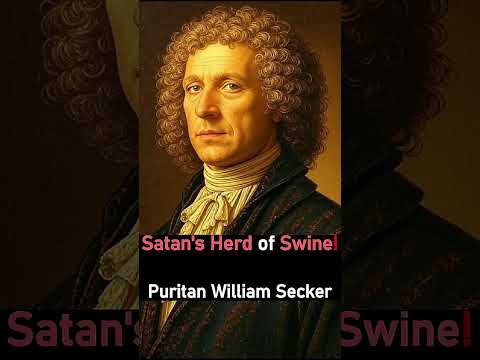 Satan's Herd of Swine! - Puritan William Secker #shorts #christianshorts #puritans #christianity