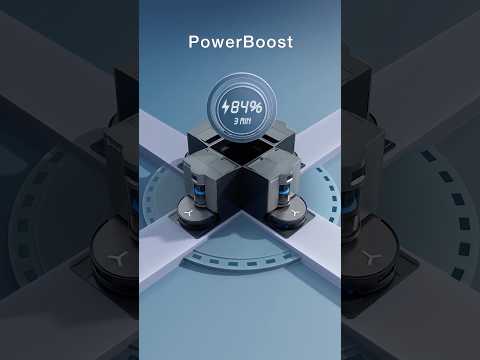 Clean without limits!🌟PowerBoost! Endless energy, unstoppable cleaning!