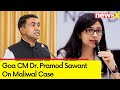 Why is Kejriwal Silent? |  BJP Goa CM Dr. Pramod Sawant On Maliwal Case | NewsX