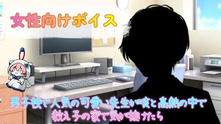 【BL/風邪/咳/受】男子校で人気の可愛い先生が咳と高熱の中で教え子の家で気が抜けたら【女性向けボイス/기침 음성/Cough voice】