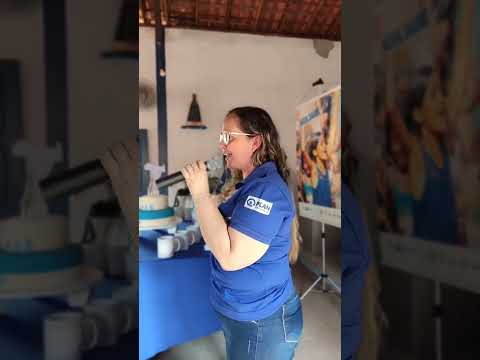 Diretor do SAAE - Chiquinho do Saae, participou no Povoado Montevidéu II , do encerramento do Projeto “Água, Saúde e Vida”.
