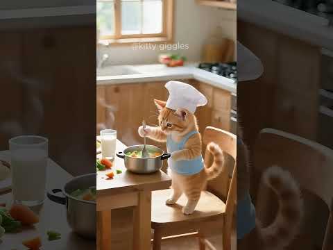 Kitten Mom's Sick#cat  #cuteanimation #cutecats #cute  #funny#babyshorts #babycat #kittygiggles