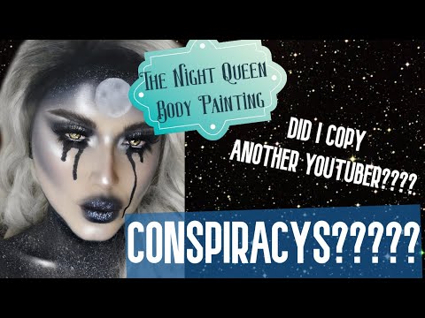 Queen of the Night Makeup Chitty Chatty... Cool