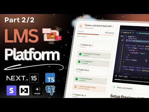Create an LMS Course Platform with Next.js, Arcjet, Better-Auth, and Stripe (Part 2/2)