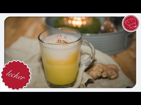 Goldene Milch/Kurkuma Latte Pulver auf Vorrat mit 4 Zutaten | elegant-kochen.de