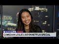 Comedian Leslie Liao talks about upcoming tour and Netflix stand-up  - 04:56 min - News - Video