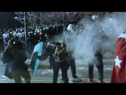 Riot police fire tear gas at Istanbul crowds protesting mayor's arrest | AFP