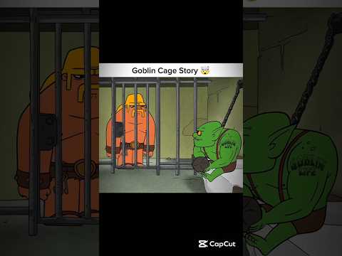 Goblin cage origin story 📦 #clashroyale #viral #edit #supercell #clash of clans #animation
