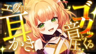 【ASMR/耳かき】疲れに効くゴリっとエグい音圧の耳かき【VTuber/耳かきボイス /こりす】