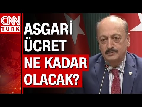 Asgari ücrette konuşulan rakamlarla ilgili Bakan Vedat Bilgin'den açıklama