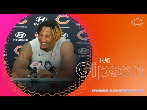 Trevis Gipson says Dominique Robinson reminds him of himself | Chicago Bears video clip