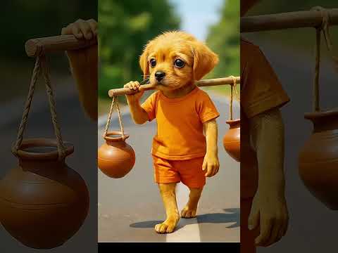 The puppy wants to go bolbam #animahal #ai #cute #ai #babyanimal