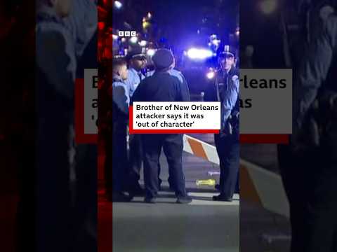 Brother of New Orleans attacker speaks to CBS. #NewOrleans #BBCNews