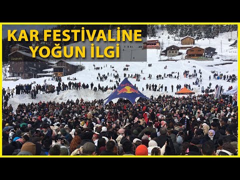 Ayder Kar Festivali Başladı