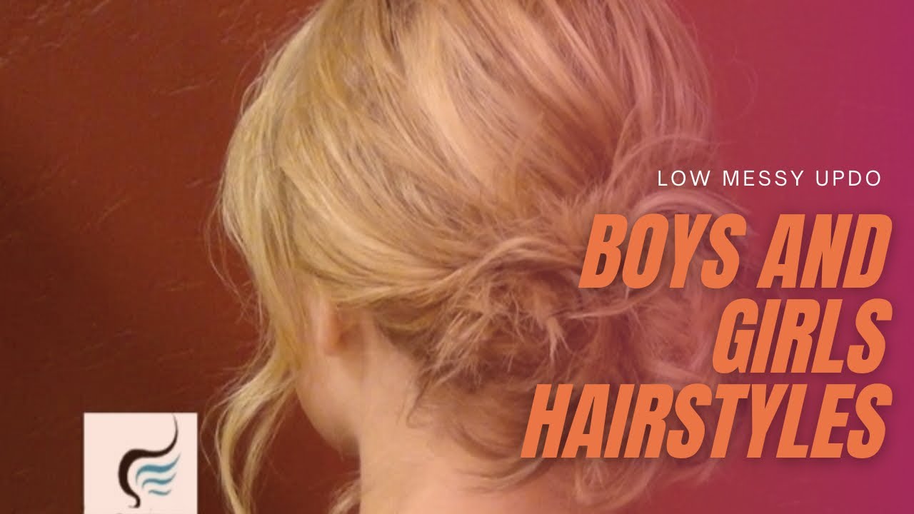 Updo for Shoulder Length Hair Hairstyle - YouTube