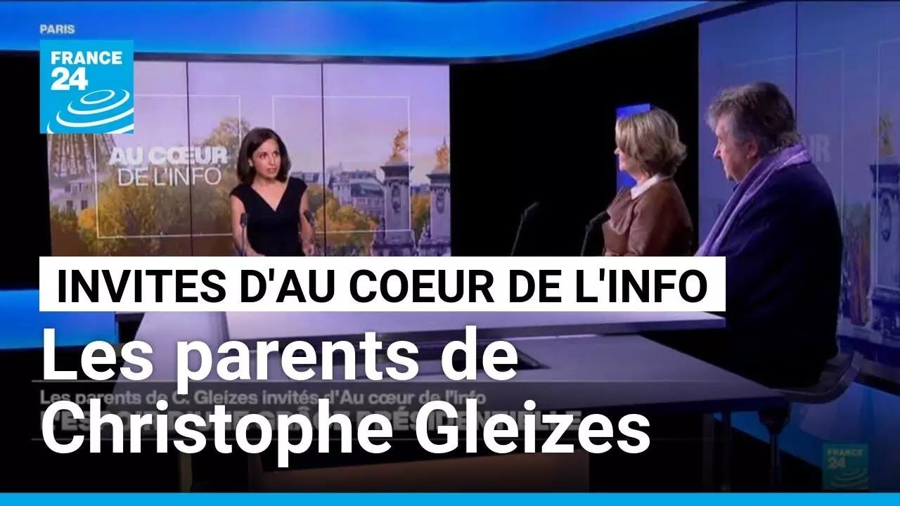 "Les choses évoluent de manière très positive": les parents de Christophe Gleizes sur France 24