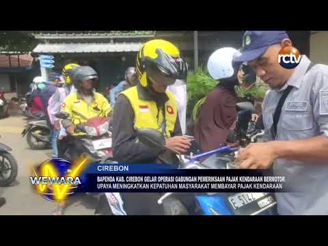Bapenda Kab Cirebon Gelar Operasi Gabungan Pemeriksaan Pajak Kendaraan Bermotor