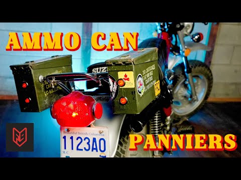 DIY Ammo Can Panniers (44's Donut Vault)
