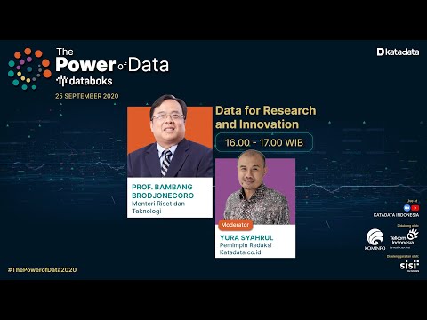 The Power of Data: Data For Research & Innovation | Katadata Indonesia